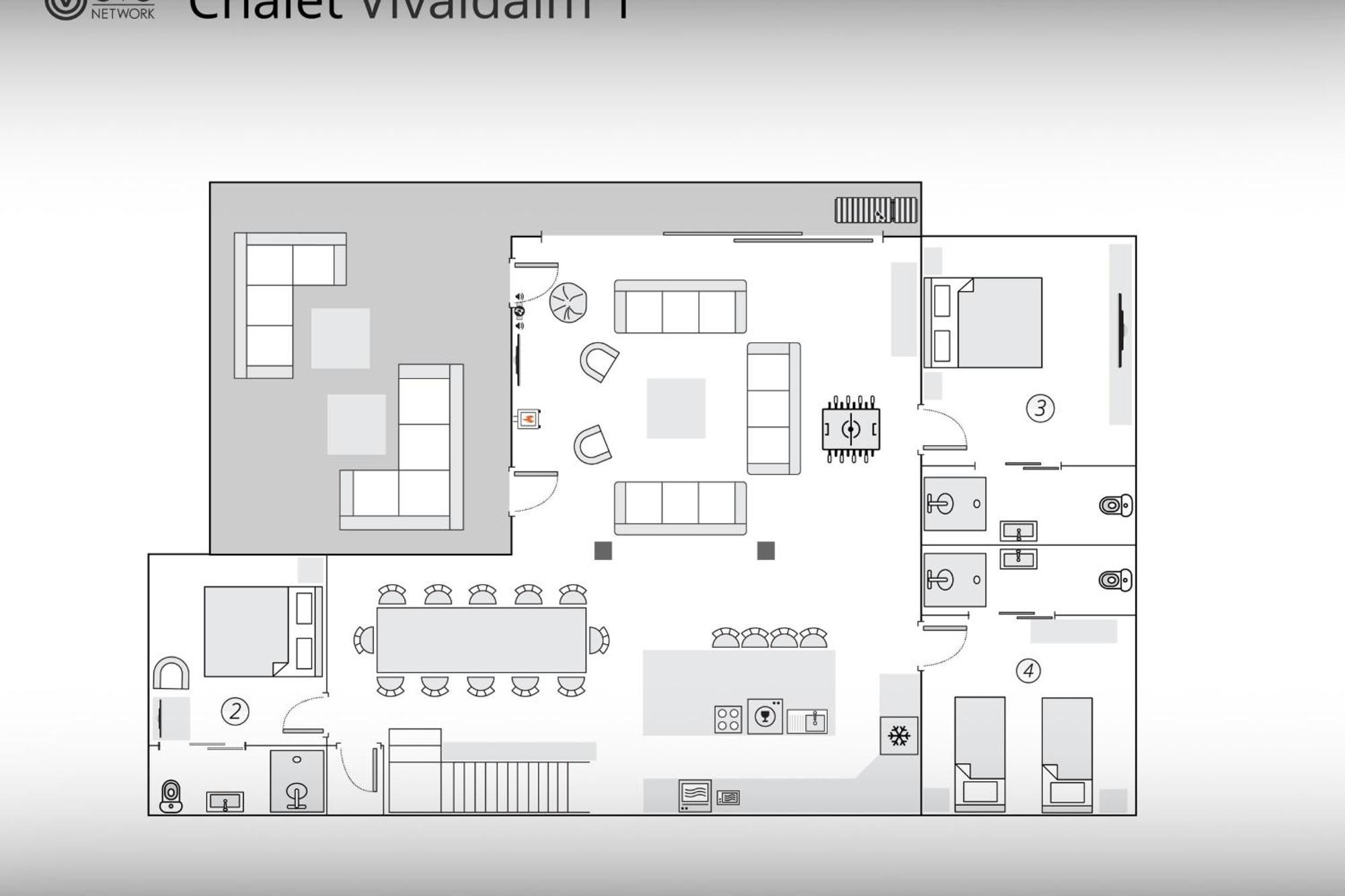 Chalet Vivaldaim - Ovo Network La Riviere-Enverse Exteriör bild