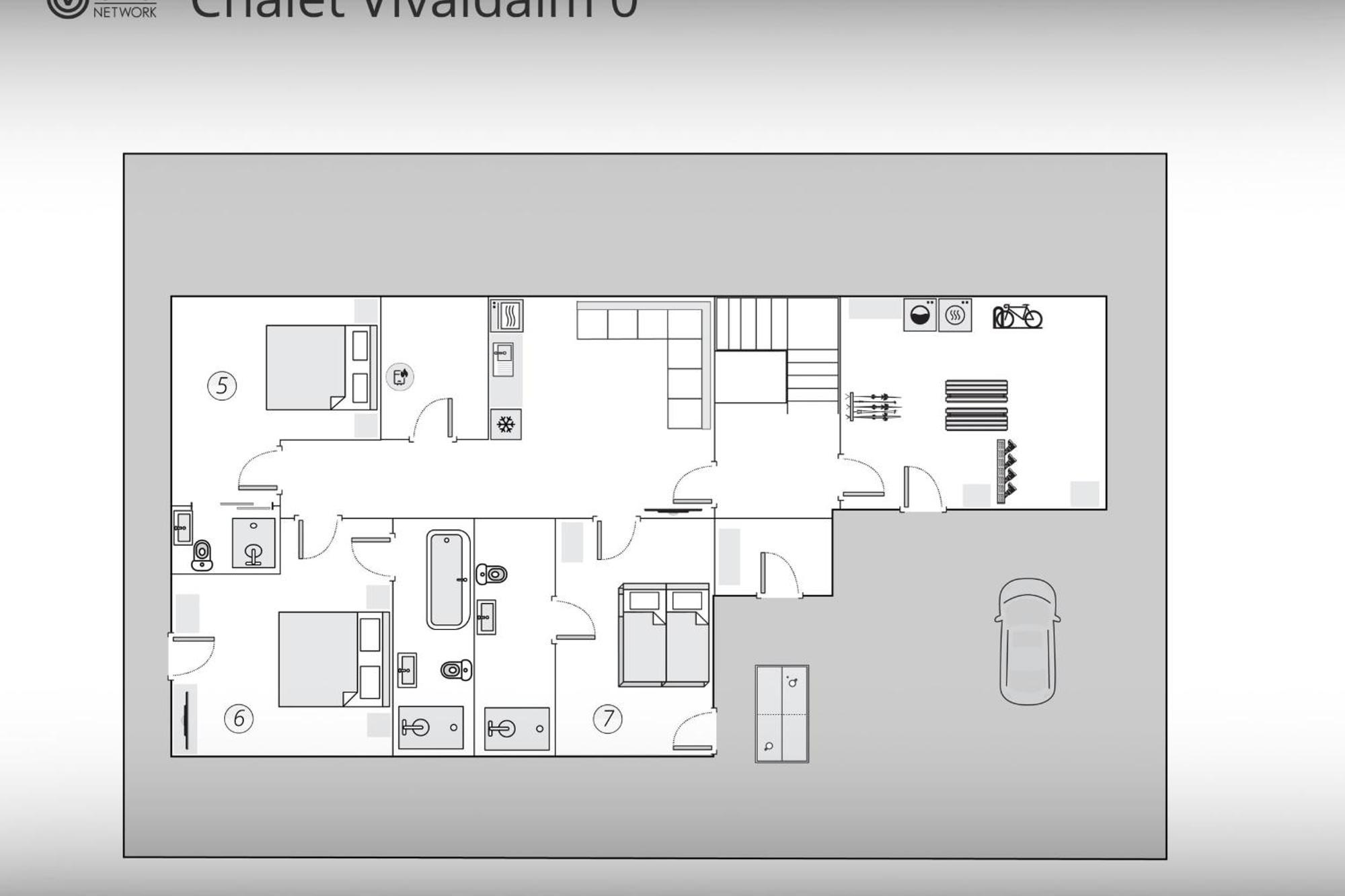 Chalet Vivaldaim - Ovo Network La Riviere-Enverse Exteriör bild
